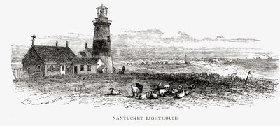 Nantucket Lighthouse, Massachusetts, ca. 1870, fra 